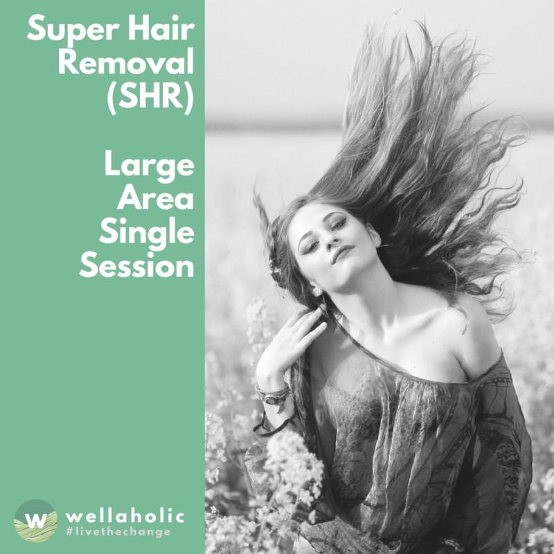 Buy Super Hair Removal (Large Area) - Single Session Singapore