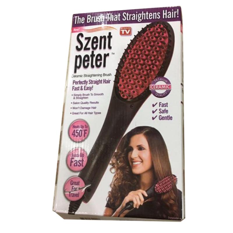 Buy Szent Peter Electric Hair Straightening Comb Singapore