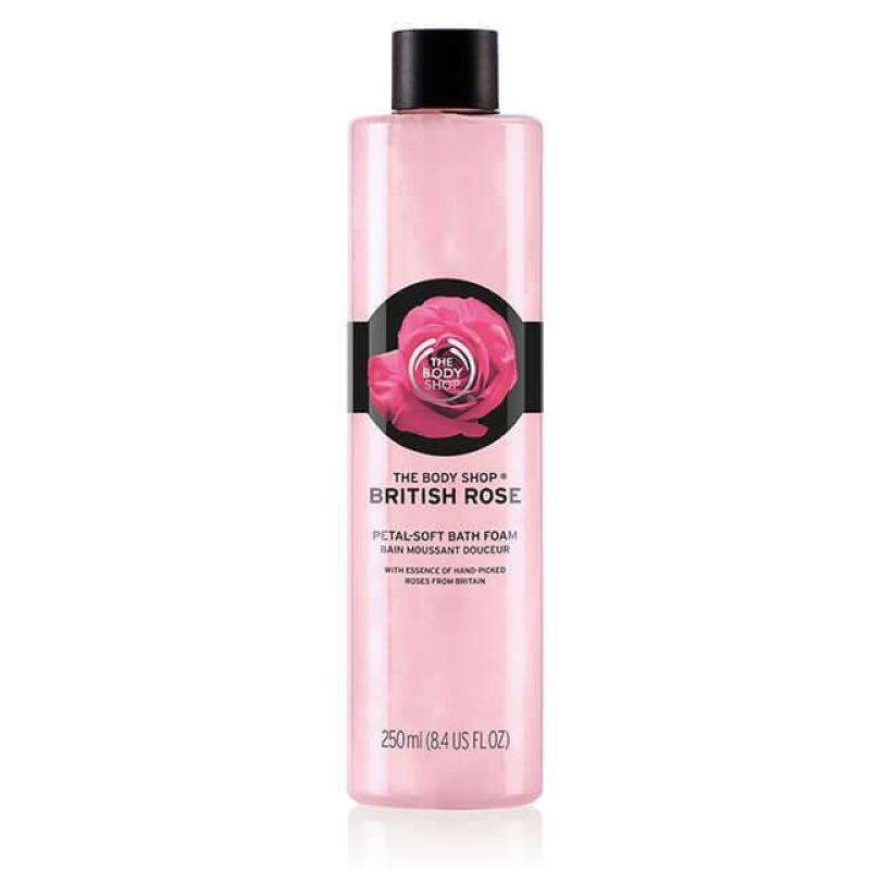 Buy The Body Shop British Rose Petal-Soft Bath Foam (250ML) Singapore