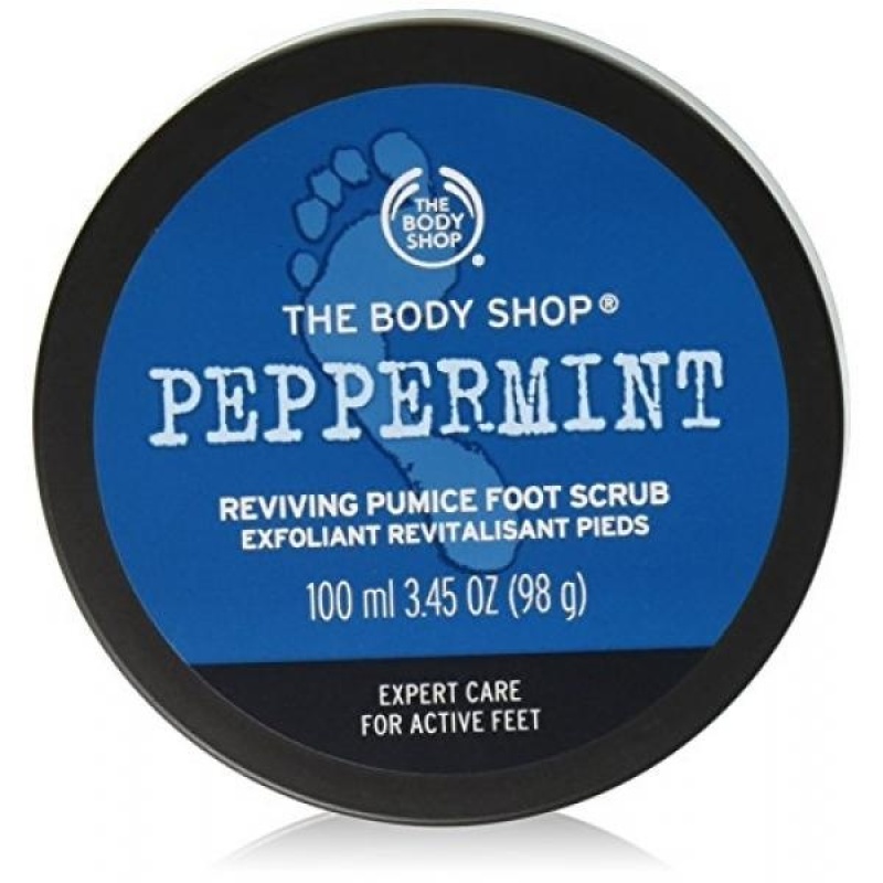 Buy The Body Shop Peppermint Smoothing Pumice Foot Scrub, 3.45-Fluid Ounce - intl Singapore