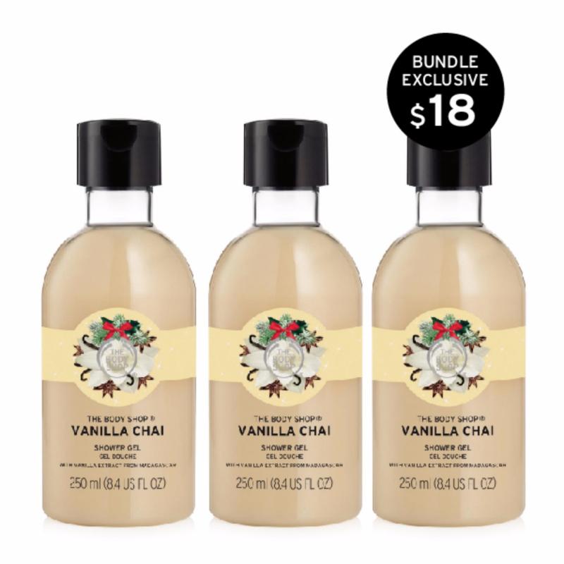 Buy The Body Shop Vanilla Chai Shower Gel 250ml Bundle Exclusive Singapore