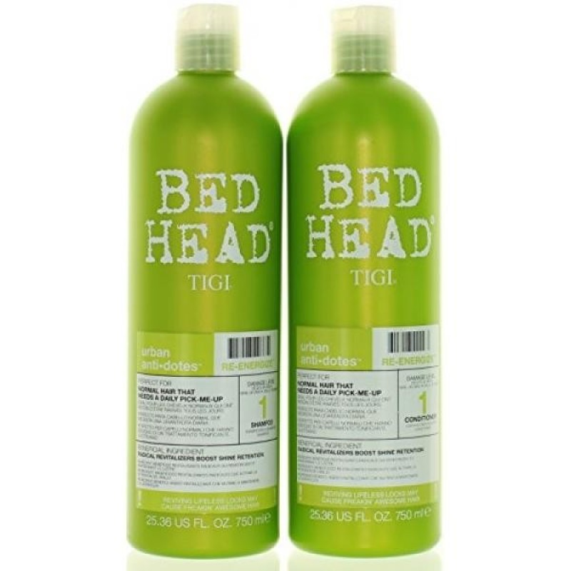 Buy TIGI Bed Head Re-Energize Shampoo and Conditioner Duo, 25.36 oz - intl Singapore