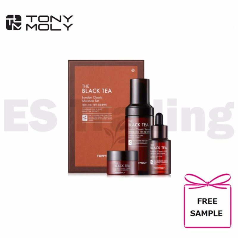 Buy Tony Moly The Black Tea London Classic Moisture Set - intl Singapore