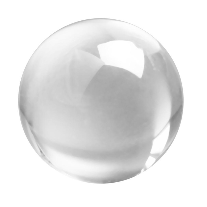 Buy Toprank Home Decoration Ornament Transparent Clear Crystal Ball Sphere - intl Singapore