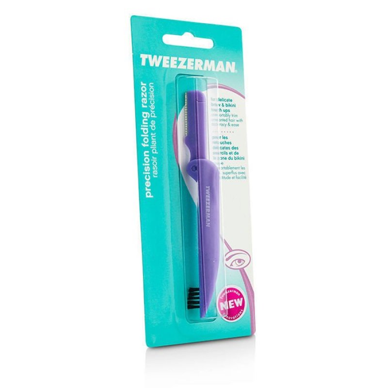 Buy Tweezerman Precision Folding Brow Razor - Lavendar - - intl Singapore
