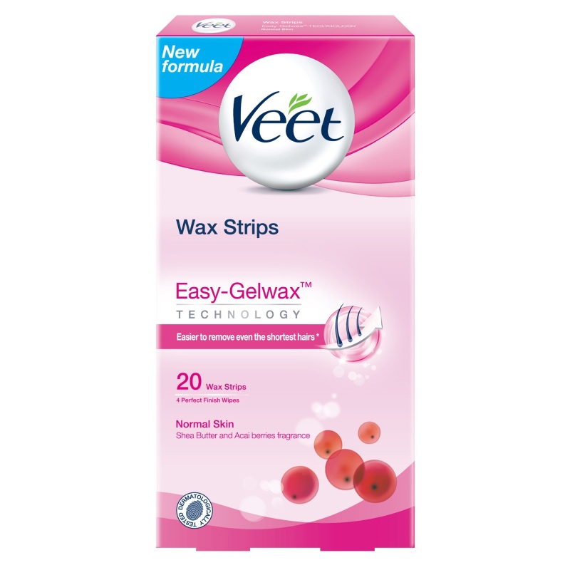 Buy Veet Wax Strip For Normal Skin 20S Singapore