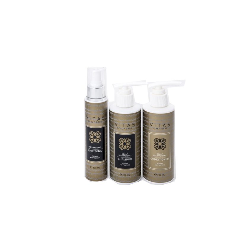 Buy Vitas Pro Scalp Revitalizing Shampoo & Conditioner - 200ml +
Tonic Singapore