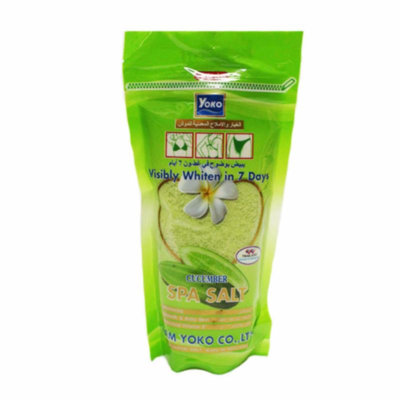 Buy Yoko Cumcumber Spa Salt Visibly Smooth & Soft Skin Singapore
