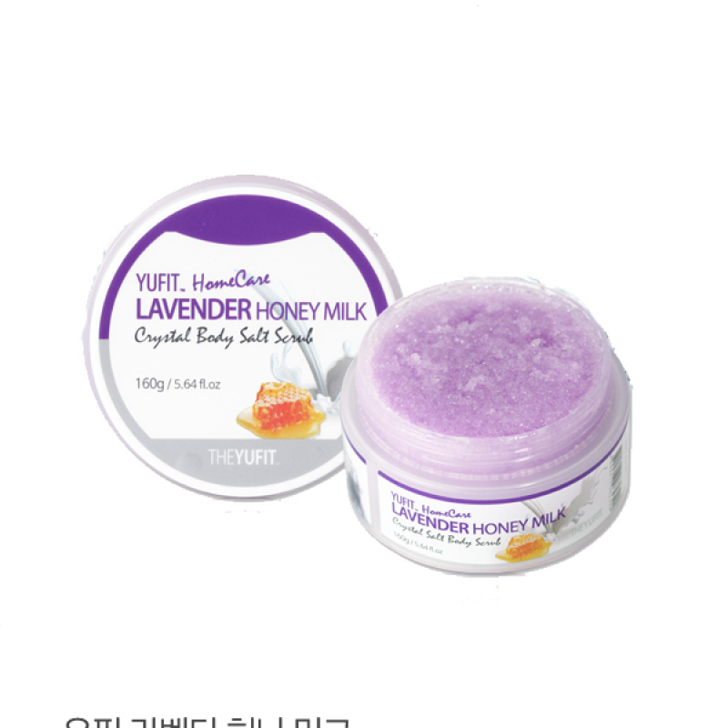Buy YUFIT Lavender Salt Body Scrub Singapore