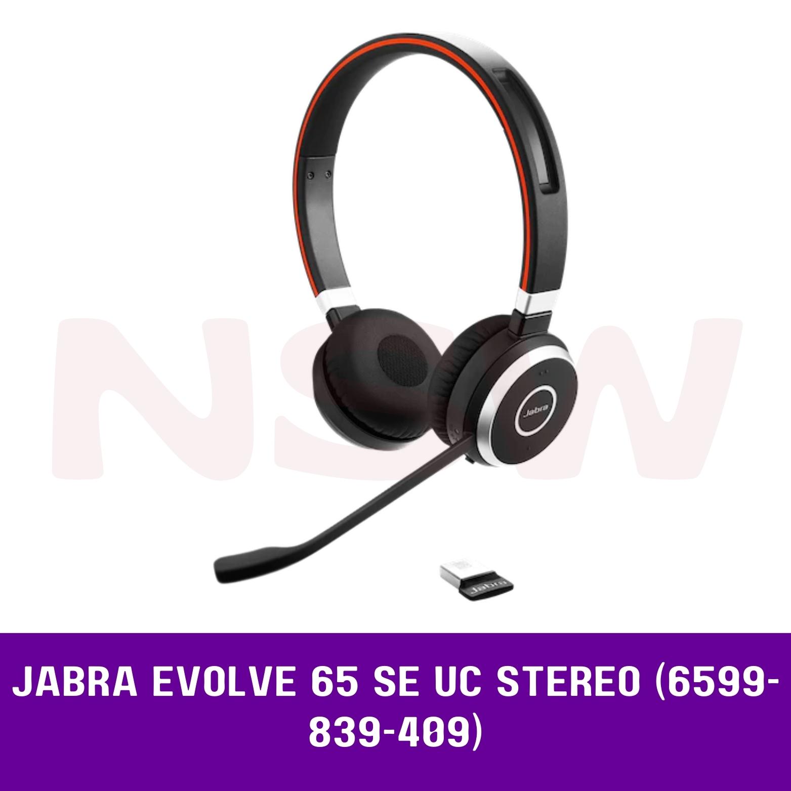 Jabra Evolve 65 SE MS Stereo (6599-833-309) | Lazada Singapore