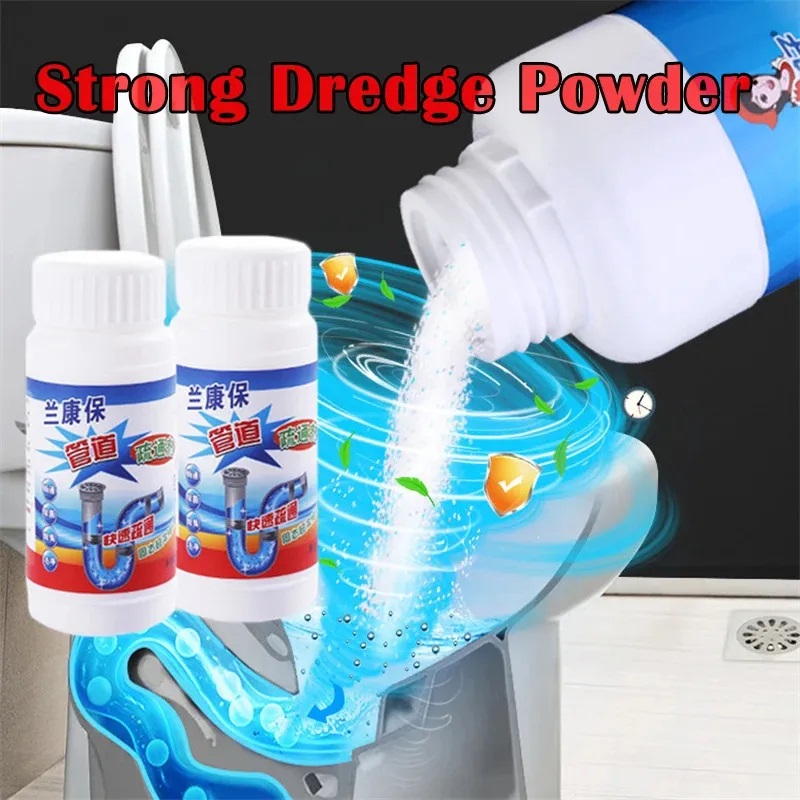  Wild Tornado Pipe Dredge Deodorant, Ultimate Sink & Drainage  Cleaner, Portable Powder Cleaning Tool Super Clog Remover Chemical Powder  Agent for Kitchen Toilet Pipe Dredging : Health & Household