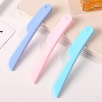 Bộ Dao Cạo Lông Mày 3 Lưỡi gấp gọn tiện dụng