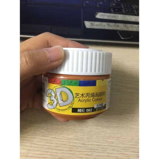 Màu 3D Acrylic Chinjoo 100ml [Bảng màu 1]