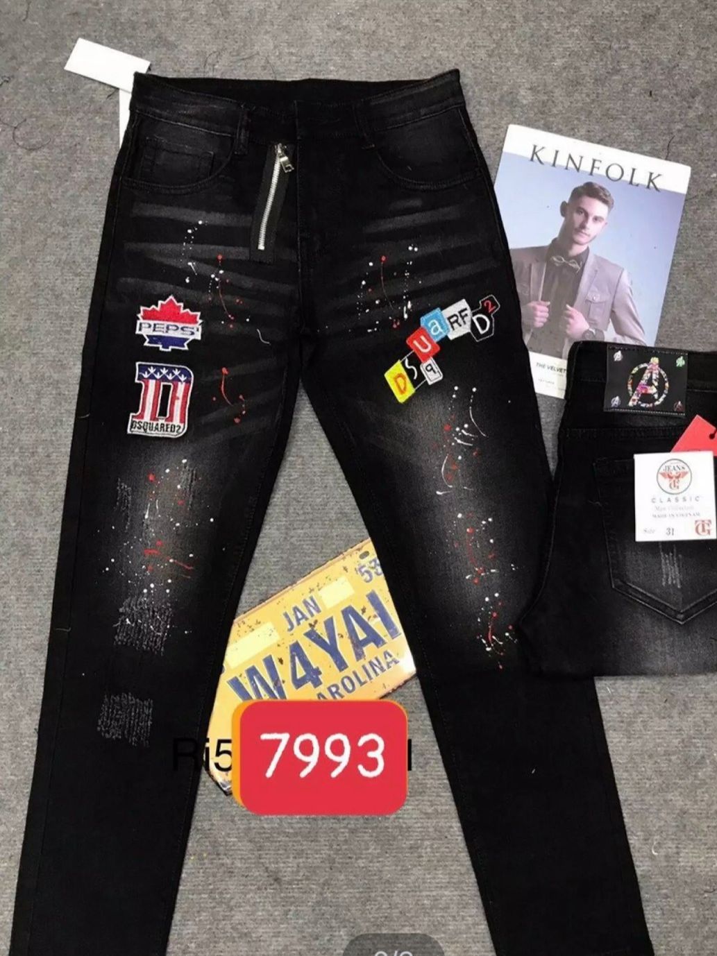 Mua quần jean nam in logo LV, - 29 tại DS TIIN SHOP