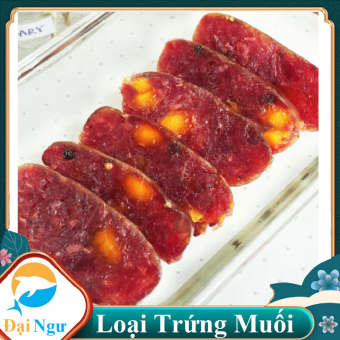 1 kg Lạp xưởng tôm trứng muối siêu ngon- rẻ vô đối -- ĐẠI NGƯ
