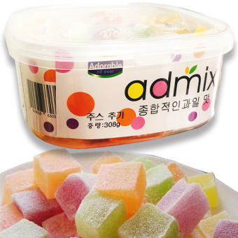 Kẹo Dẻo Trái Cây Admix Hộp 308g