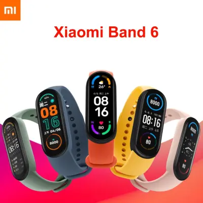"Global Version" Xiaomi Mi Band 6 & MI Band 5 Smart Bracelet Blood Oxygen Fitness Tracker Heart Rate Monitor Bluetooth Smart Band (1)
