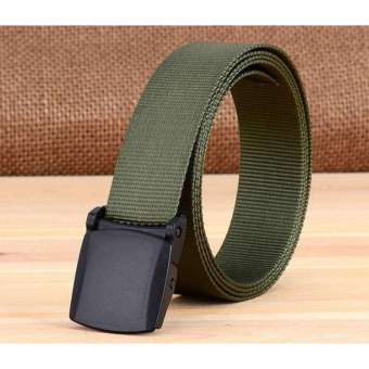 Thắt lưng nam dây nịt nam dù chiến thuật ( Xanh rêu )