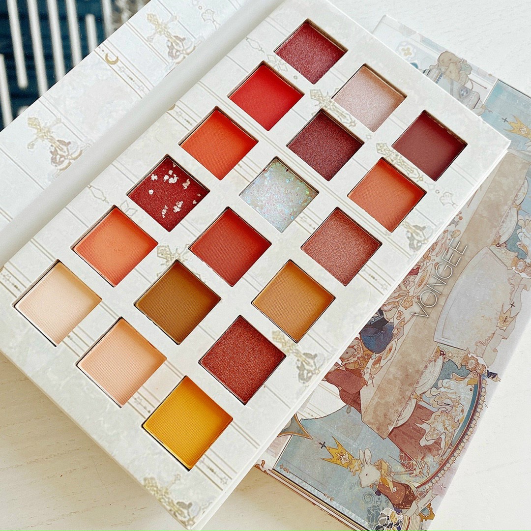 [HCM] Bảng Mắt VONGEE 18 ô Kèm Gương Siêu Xinh