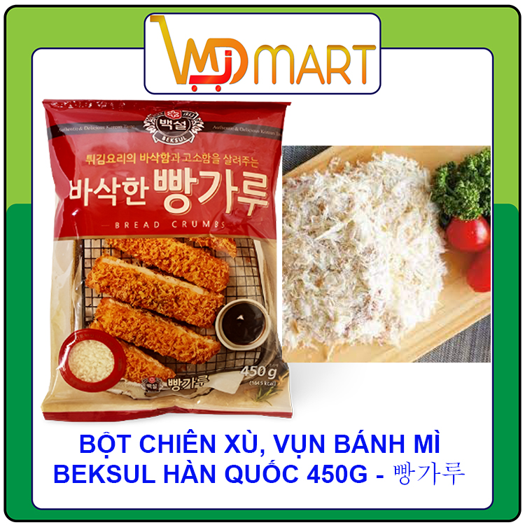 Bột chiên xù beksul hàn quốc 450g