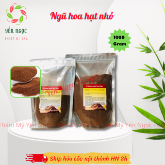 Gói 1kg hạt ngũ hoa đặp mặt | Mặt nạ Ngũ hoa hạt đắp mặt