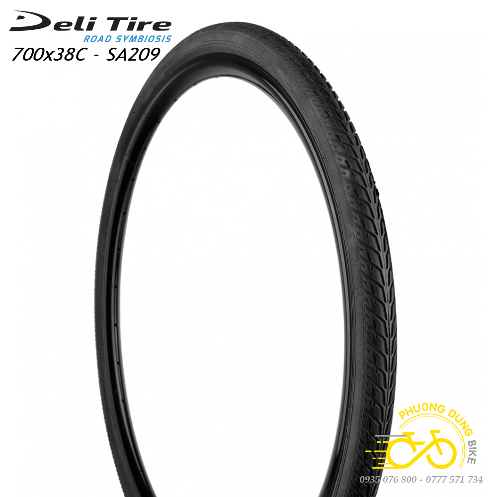 Lốp xe đạp deli tire sa209 700x38c - 1 chiếc