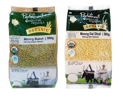 Đậu Xanh Hữu Cơ Parliament Organic Mung Beans 500g