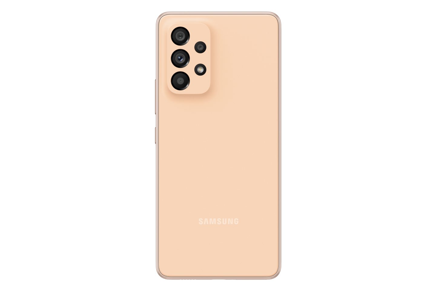 Samsung Galaxy A53  ( Peach )  5G Smartphone with 6.5" Super AMOLED Display, 120Hz Refresh Rate, Android 12, MicroSD Slot Up to 1TB, 5000 mAh Battery 