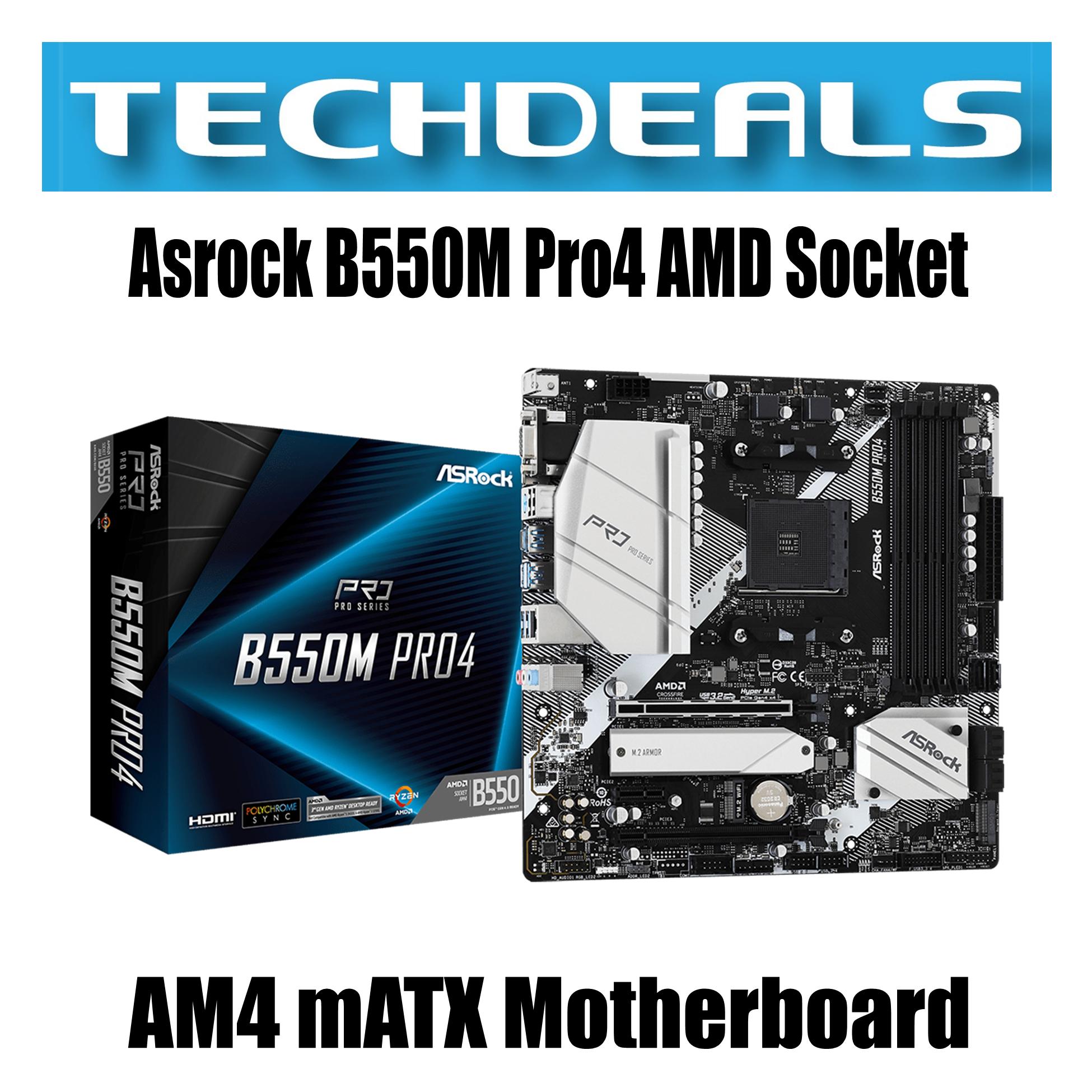 HOT Pro4 Am4 Amd B550 Asrock B550m Pro4 Ryzen 5600x