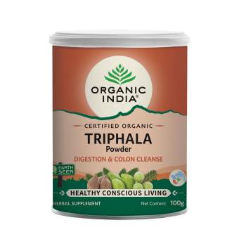Bột Triphala thải độc ruột, detox hệ tiêu hóa Organic India Triphala Powder
