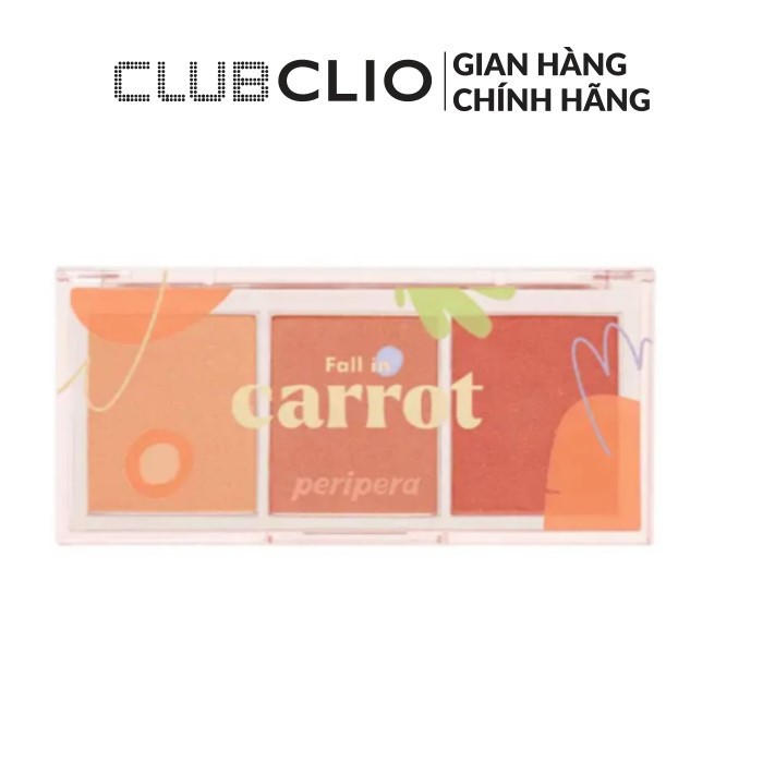 Phấn má peripera all take mood cheek palette 11.4g