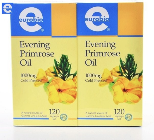 Eurobio Evening Primrose Oil 1000mg 2×120’s