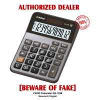 Casio Calculator MX-120B Calculators Heavy Duty MX120B MX 120 B 12 Digits 12 Digit - 1 Unit - Genuine and Original