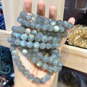 VÒNG TAY CHUỖI TRƠN HẮC NGUYỆT QUANG PHONG THỦY