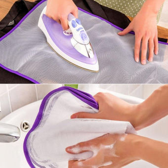 1PC Bảo Vệ Cách Nhiệt Báo Chí Lưới Ủi Vải Bảo Vệ Bảo Vệ Tinh Tế May Mặc Quần Áo