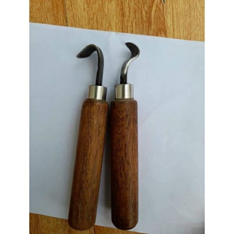 Bộ dụng cụ tạo lũa móc lũa cho cây cảnh bonsai nội địa Trung - bộ 2 cây cong và thẳng