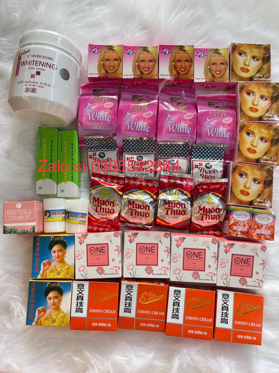 Combo kem trộn công thức siêu trắng nhanh