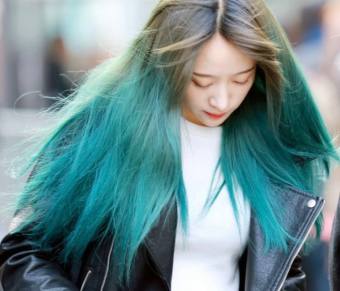 Tự nhuộm tóc tại nhà màu Xanh Lá, cam kết chuẩn màu, bền màu, dưỡng tóc mềm mượt Blinkhair