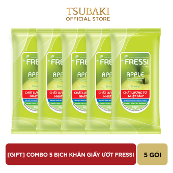 Combo 5 bịch khăn giấy ướt fressi (giao ngẫu nhiên)