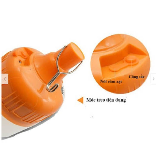 Bóng Đèn Led 60W Tích Điện Thông Minh Sạc cổng USB - bóng đèn tích điện