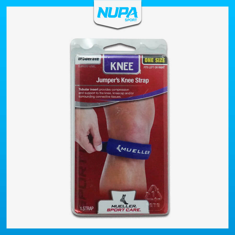 Băng Đầu Gối Mueller Jumper’s Knee Strap – Blue