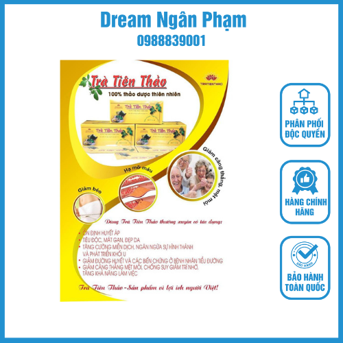 Combo 5 hộp trà tiên thảo chiêt xuất từ thiên nhiên tốt cho sức khỏe