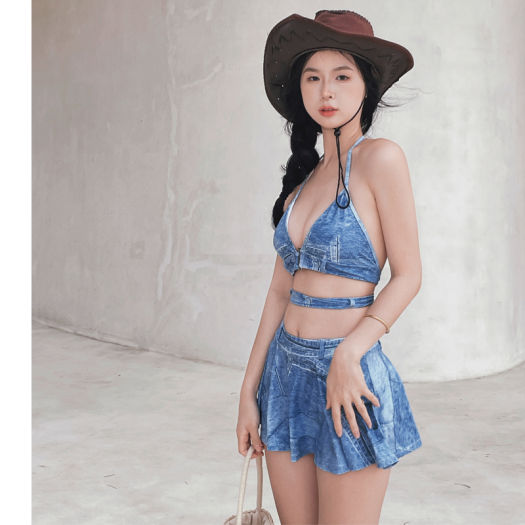 bộ đồ bơi nữ đẹp, đồ bơi nữ kín đáo, bikini 2 mảnh đẹp, đồ bơi giá rẻ, bộ đồ  bơi dạng váy | Shopee Việt Nam
