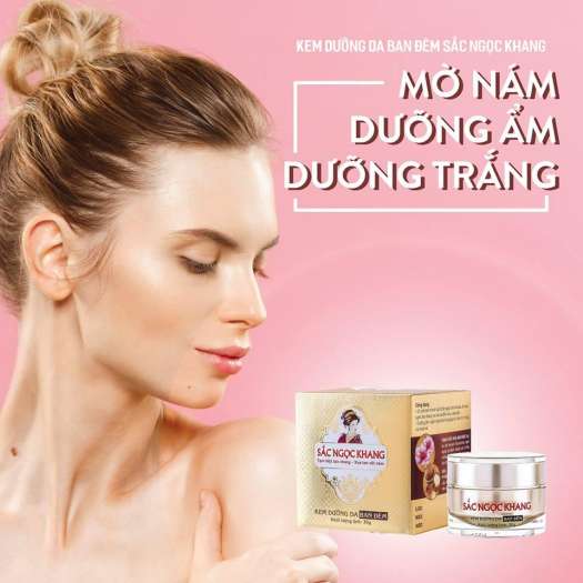 Kem dưỡng da ban đêm Sắc Ngọc Khang 10g
