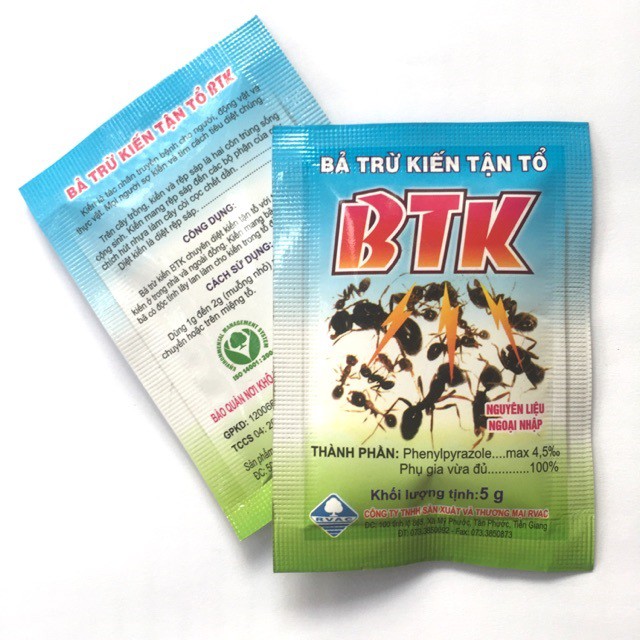Trừ kiến btk, bả trừ kiến tận gốc btk