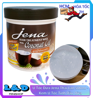 Ủ Tóc Dừa Jena Thái Lan 500ml - Kem Ủ Tóc Tinh Dầu Dừa Già