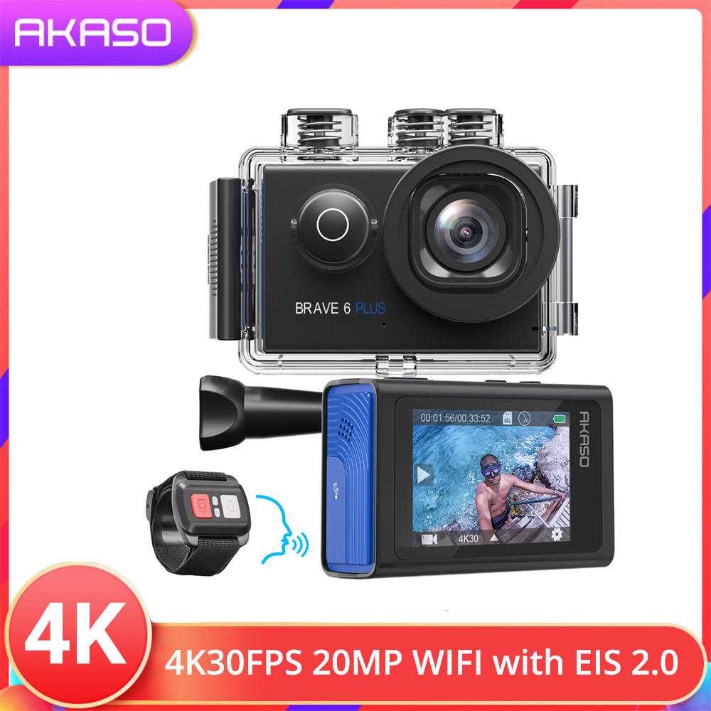 Akaso Brave 8 4K Action Water Proof Sports Camera (by HKR Electronics  Distribution Limited)