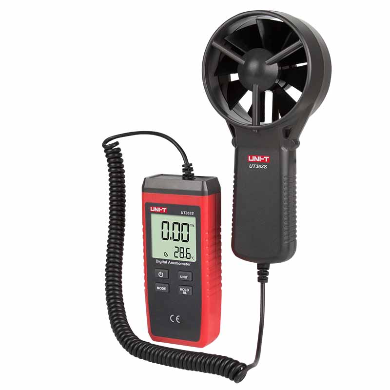 Máy đo tốc độ gió, nhiệt độ uni-t ut363s - hàng chính hãng bh 12 tháng