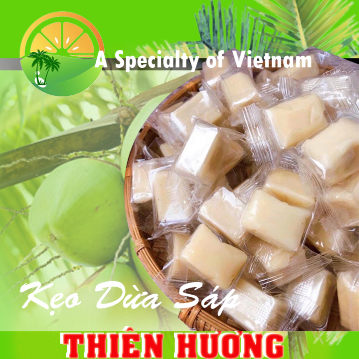 [1Kg] Kẹo dừa sáp truyền thống - đồ ăn vặt - Tết 2022