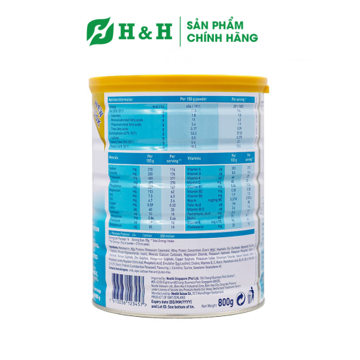 Sữa BOOST OPTIMUM (800g/400g) - Dinh dưỡng Y học tăng cường đề kháng, duy trì sức khỏe